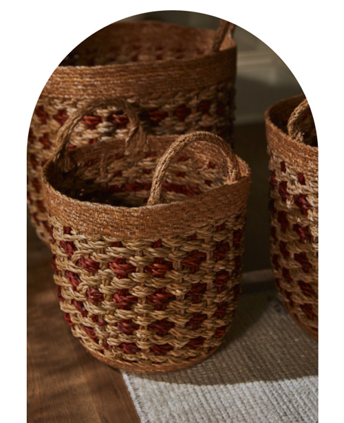 hand woven baskets